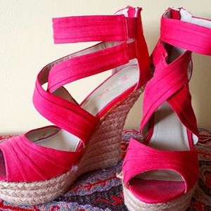 Just Fab twine sandals size 8.5